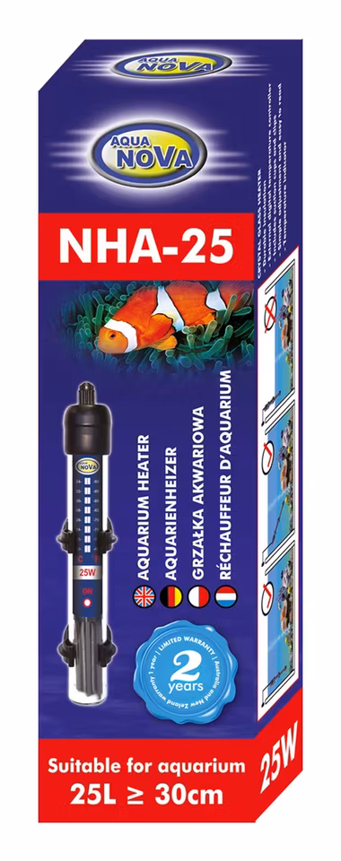 NHA-25 Akvarievarmer: Præcis Temperaturkontrol til Små Akvarier