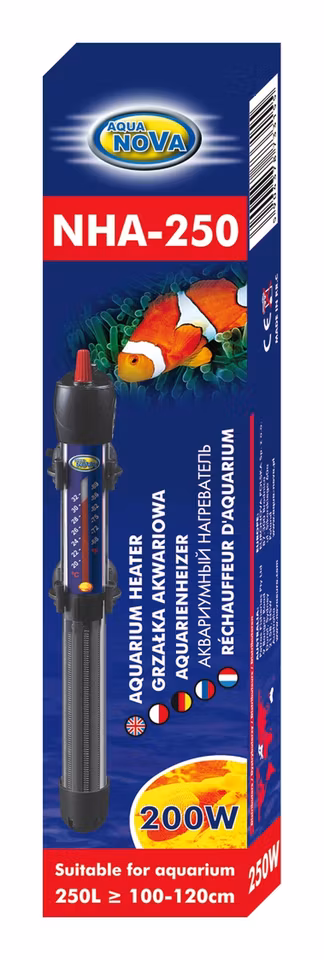 NHA-250 Akvarievarmer: Præcis Temperaturstyring til Dit Akvarium