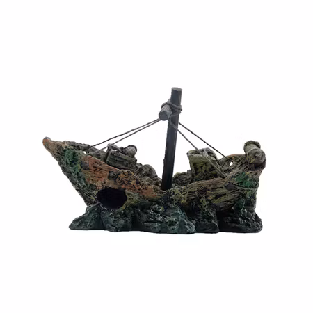 Akvarium harpiks ornament 12x5,5x10cm AN664