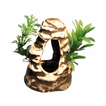 Hule lille 9x7cm, håndlavet, emballage bobleplast N-30004