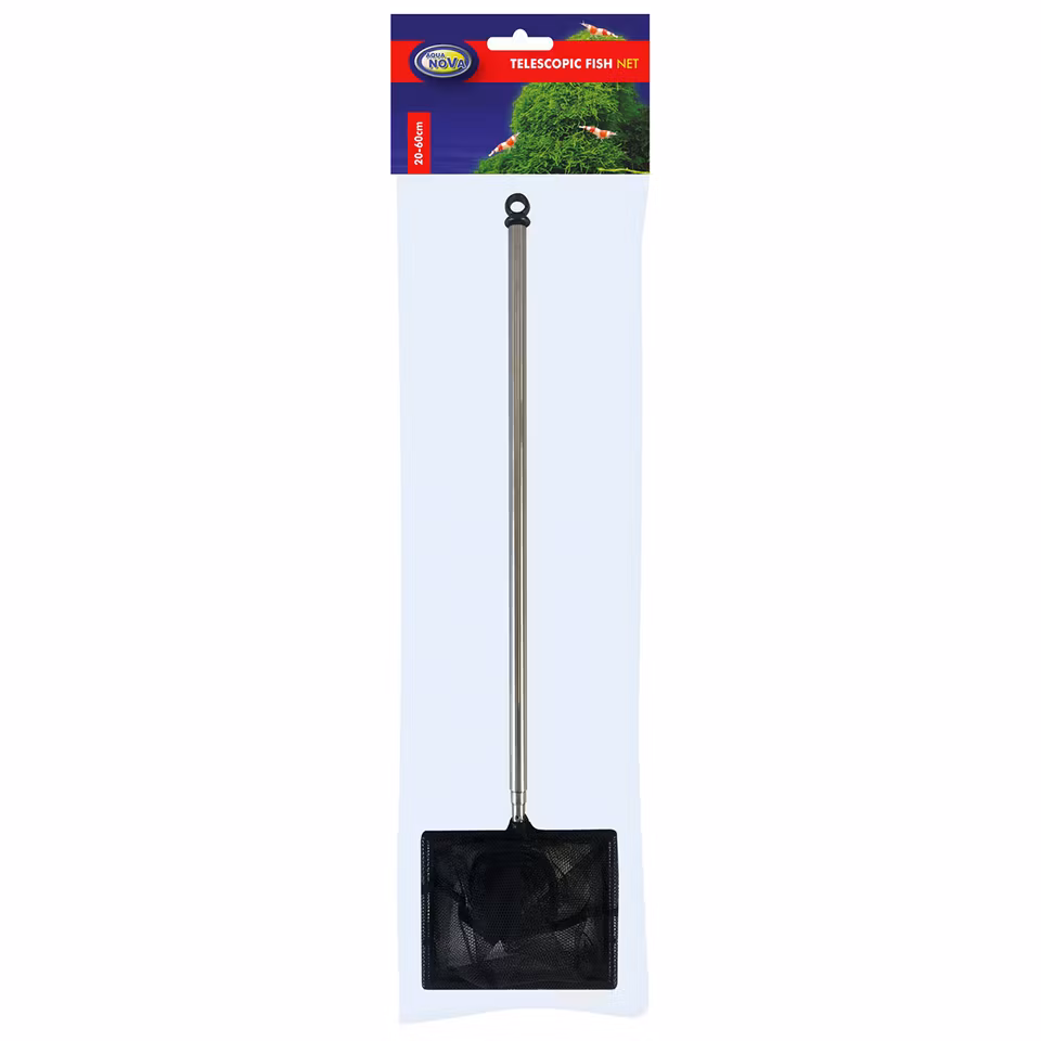 Teleskopisk Fiskenet 20 - 60cm - Ideelt til Rejer og Småfisk