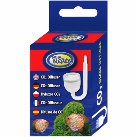 Nano Glas CO2 Diffusor 28mm – Diskret og Effektiv CO2-Fordeling