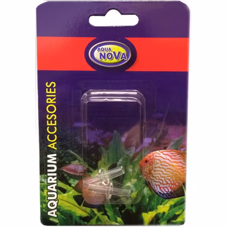 NAT-1 Aqua Nova fitting i blister 4mm stik (2 stk)