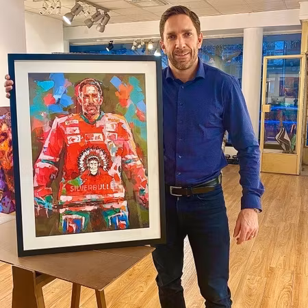 "Joel Lundqvist" - Limited Edition Poster by LEG. 50x70 cm.