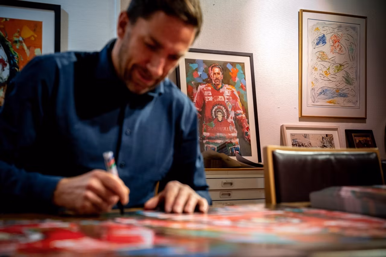 "Joel Lundqvist" - Limited Edition Poster by LEG. 50x70 cm.