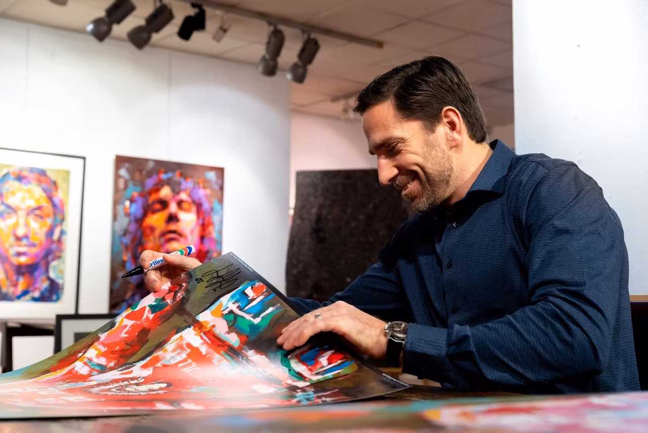 "Joel Lundqvist" - Limited Edition Poster by LEG. 50x70 cm.