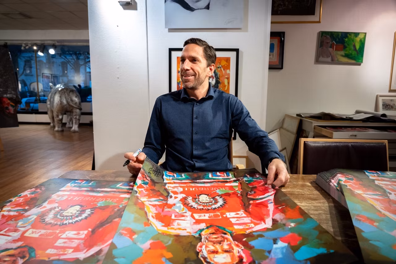 "Joel Lundqvist" - Limited Edition Poster by LEG. 50x70 cm.