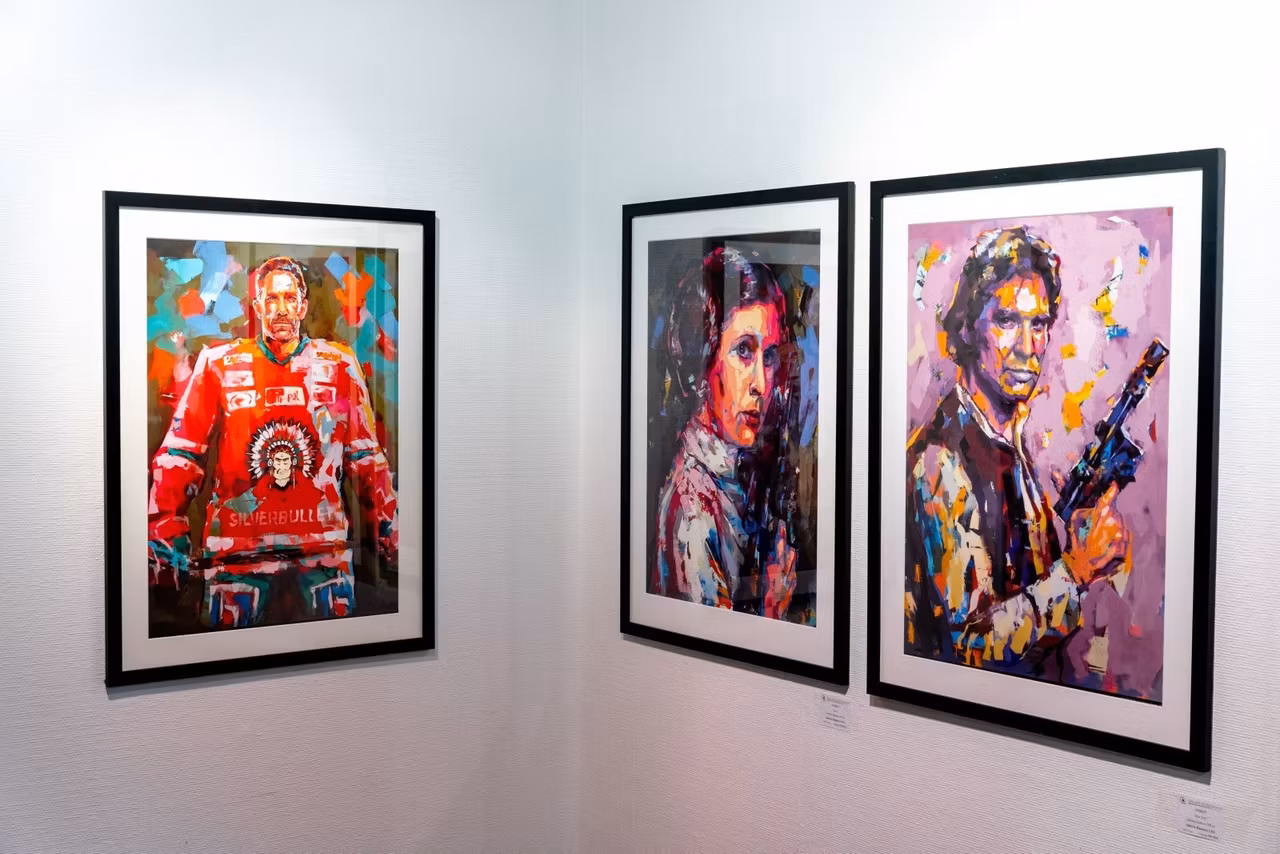 "Joel Lundqvist" - Limited Edition Poster by LEG. 50x70 cm.