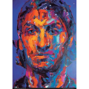 "Zlatan" - Limited Edition Poster by LEG. 50x70 cm