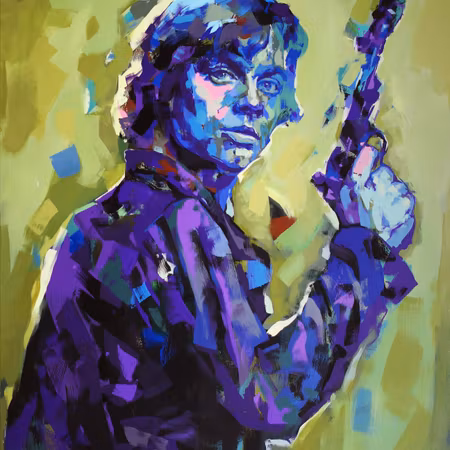"Luke Skywalker" - Limited Edition Poster by LEG. 50x70 cm