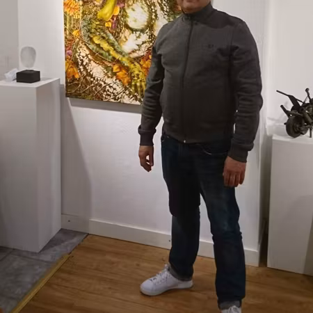 "Sensual Trolls" av Bjørn Lindow, Akryl på duk 80x100cm