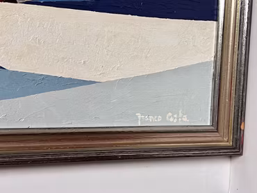 Franco Costa – “Ingen titel”, olja på duk (1979)