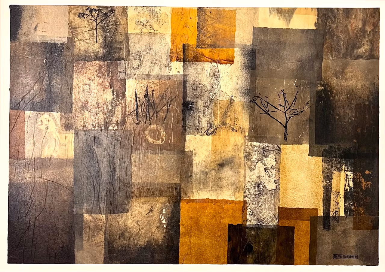 "Väntan" Originalmålning av Maria Ronnehed 70x100cm