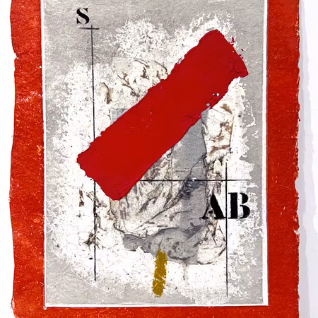 Karborundumetsning av James Coignard. 28x37 cm