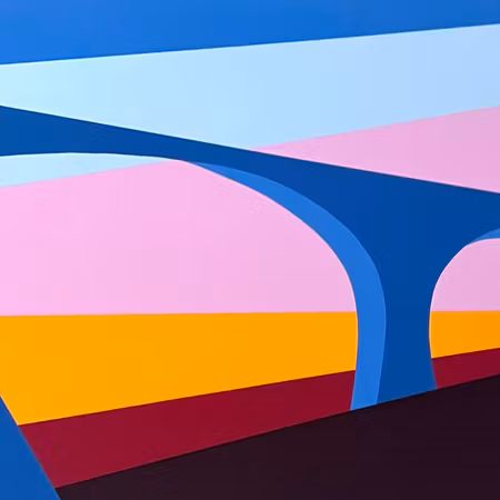 "Early going to Marstrand" Litografi av Franco Costa. 55,5x39 cm