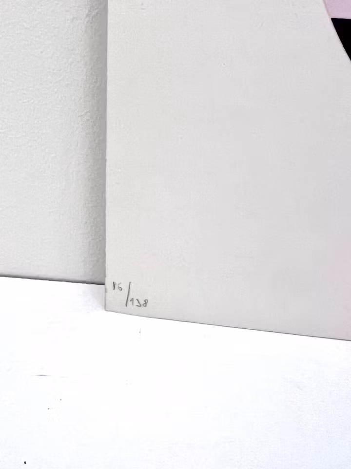 Färgseriegrafi av Viktor Vasarely. 40x46 cm