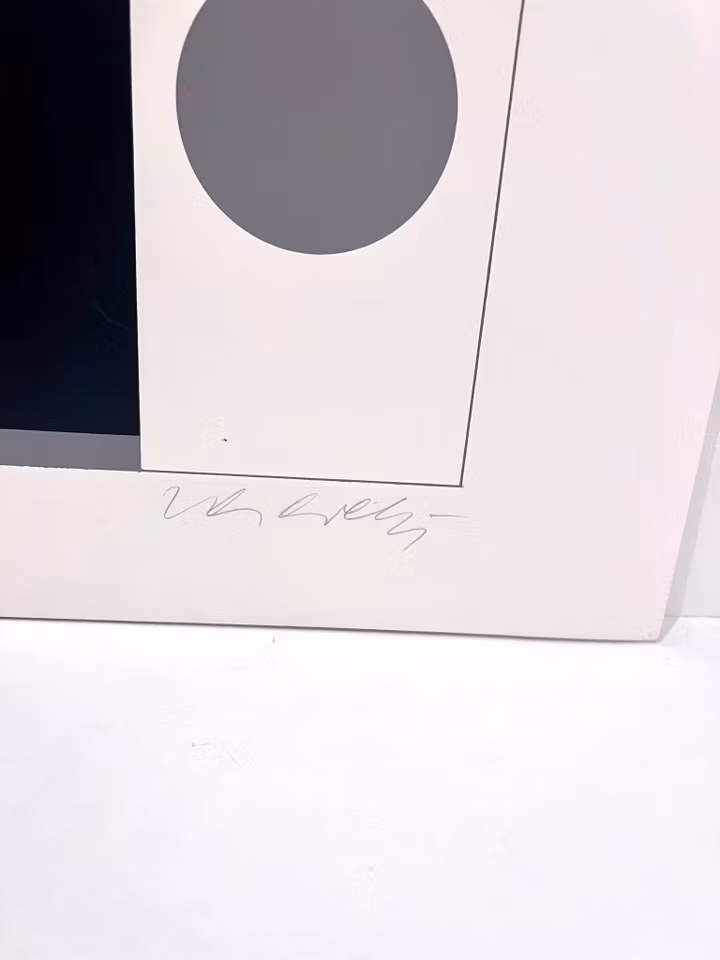 Seriegrafi av Viktor Vasarely. 50x56 cm