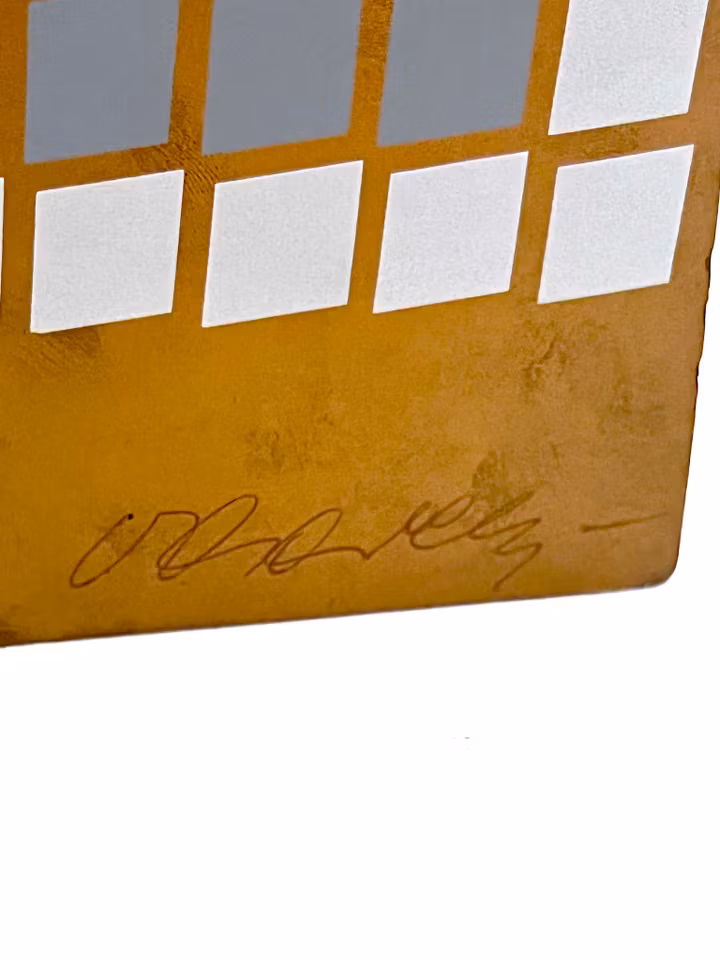 Färgseriegrafi av Viktor Vasarely. 40x46 cm