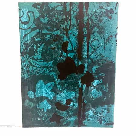 Färglitografi av Antoni Clavé. 37,5x50,5 cm