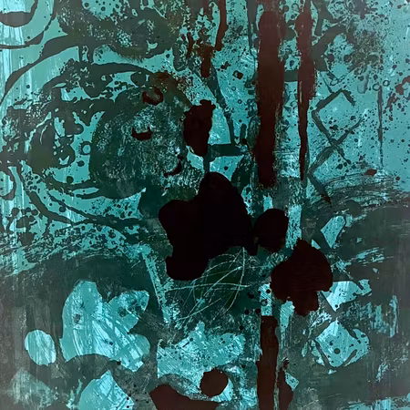 Färglitografi av Antoni Clavé. 37,5x50,5 cm