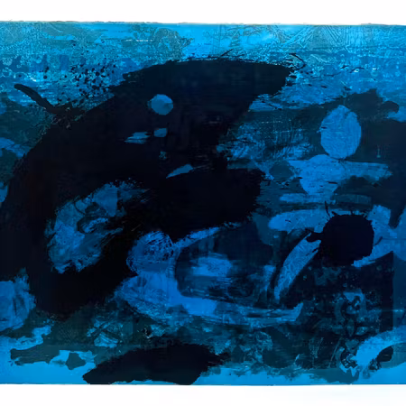 Färglitografi av Antoni Clavé. 76,5x56,5 cm