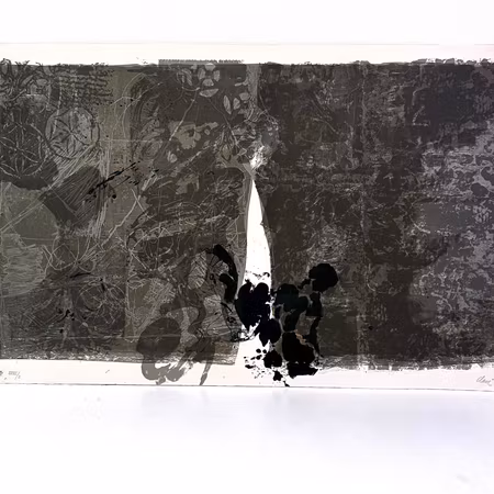 Färglitografi av Antoni Clavé. 76,5x50 cm