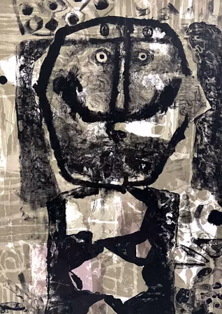 Färglitografi av Antoni Clavé. 56x77 cm
