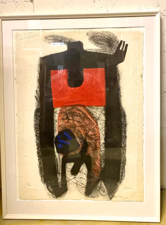 Gravyr av Serge Helenon. 71x93