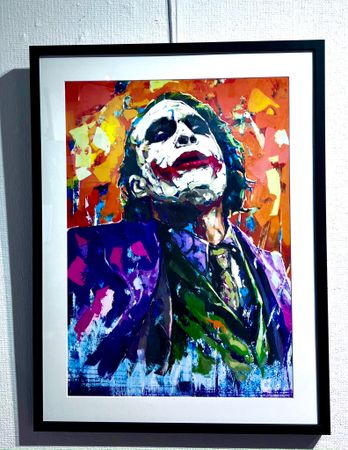 "Joker" - Limited Edition Poster by LEG. 50x70 cm