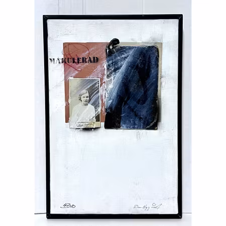 ”Maria” Originalmålning av Dan Nygård. 28,5x43 cm