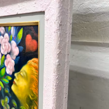 Stefan W. Igelström, "Blomsterdoft", Olja på duk, 38x47 cm.