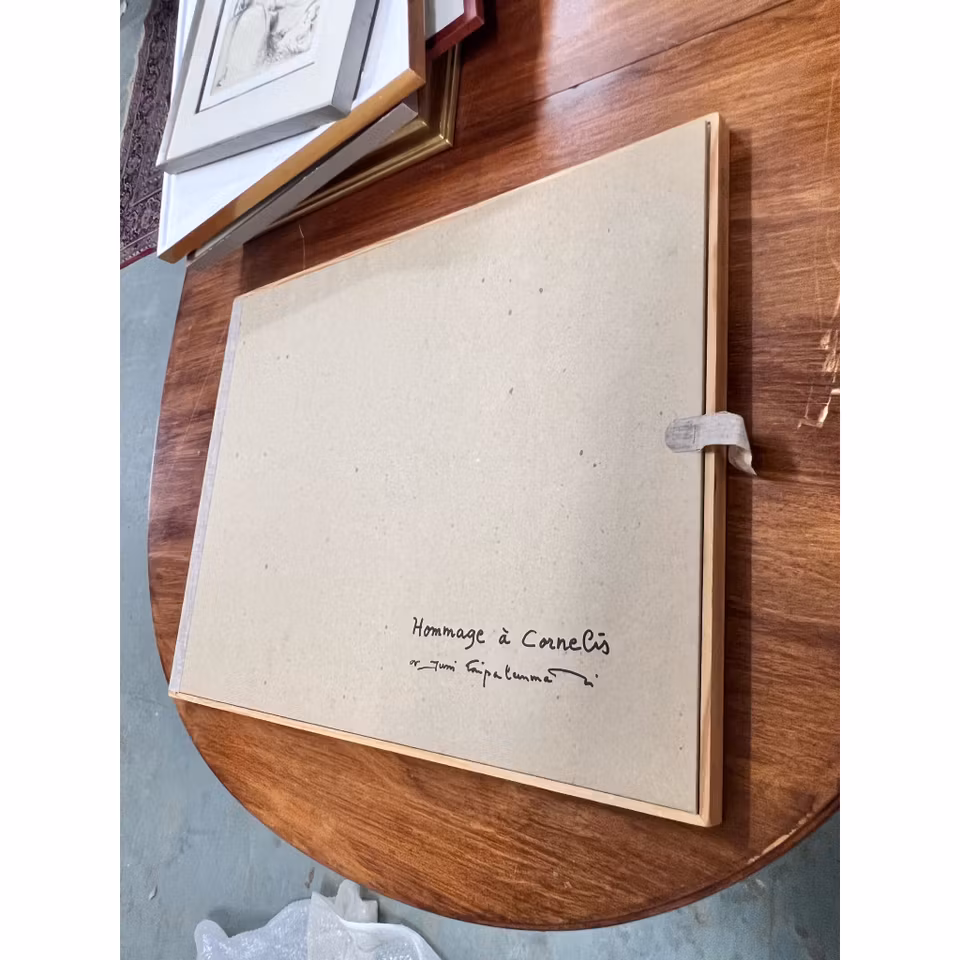 Jussi Taipaleenmäki, Litografi, "Dekadans" 56 x 43,5 cm