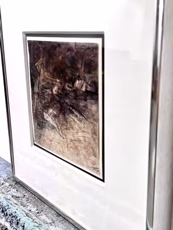 Guillermo Lledó, Original på papper, "Abstract composition", 26,5x27 cm