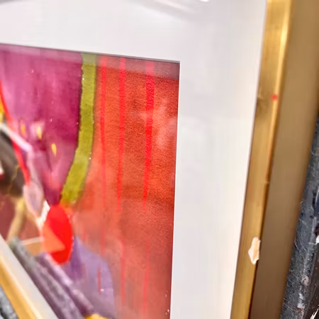 Akvarell av Agneta Granstad.  63x52 cm