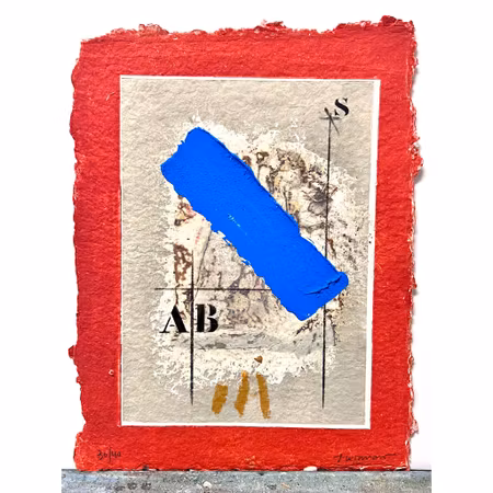 James Coignard, handkolorerad karborundumetsning. 28x39 cm.