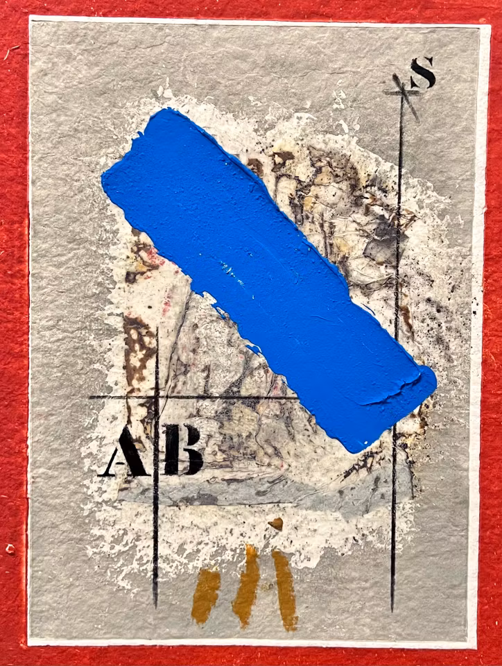 James Coignard, handkolorerad karborundumetsning. 28x39 cm.