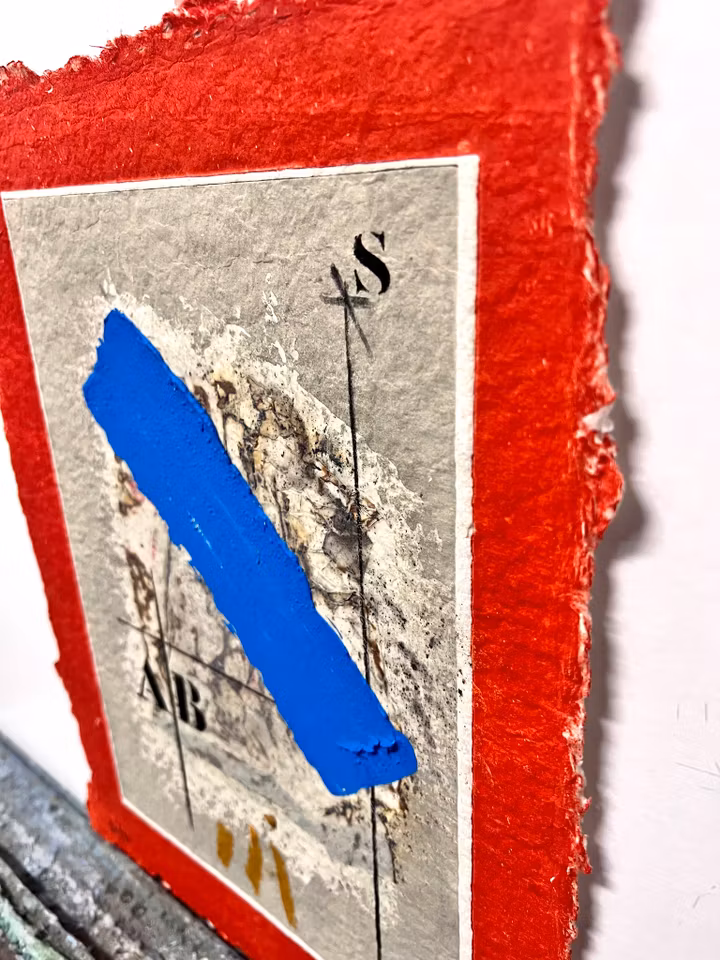 James Coignard, handkolorerad karborundumetsning. 28x39 cm.