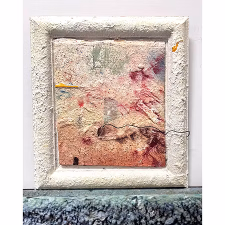 Originalmålning av Peter Friess. 20.5x23 cm