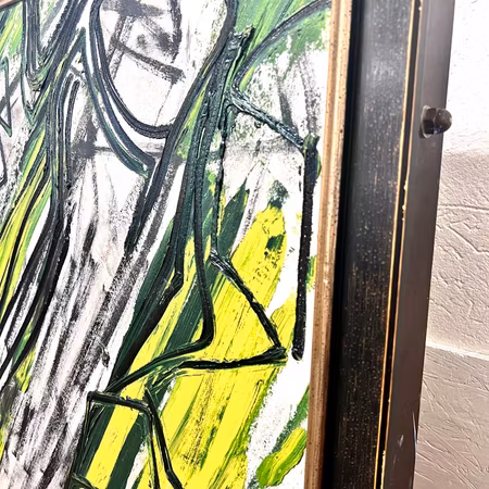 "Trollslända" Olja på duk av Bengt Olson 68,5x92 cm