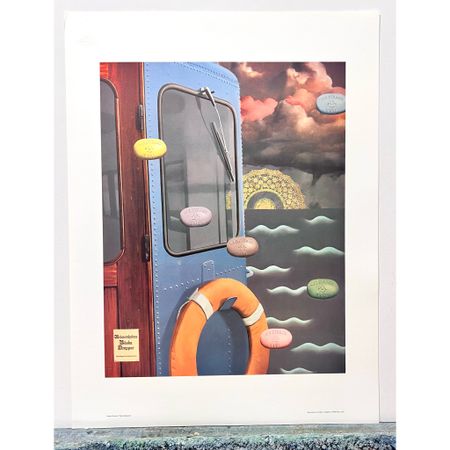 "Bäska Droppar" Reproduktion av Howard Brookes ur Marstrandssviten. 45x60 cm