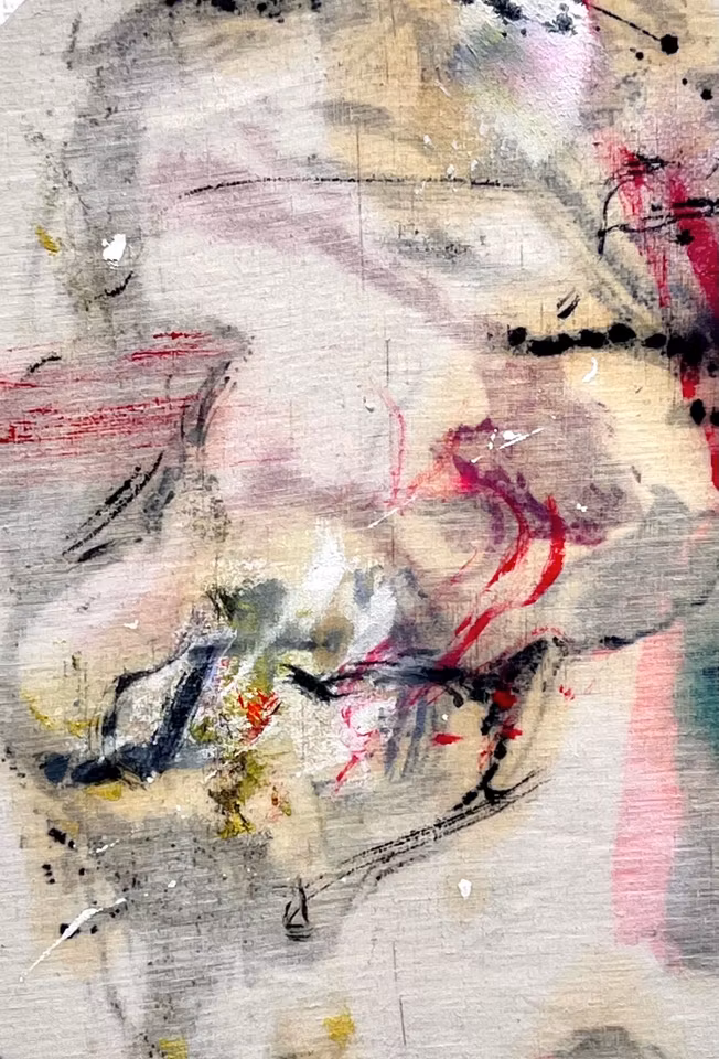 "Sud de. Persé Joue" Olja på duk av Christóbal Ortega. 40x50 cm