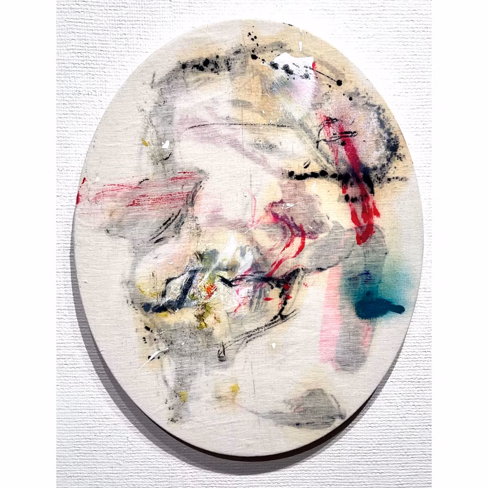 "Sud de. Persé Joue" Olja på duk av Christóbal Ortega. 40x50 cm