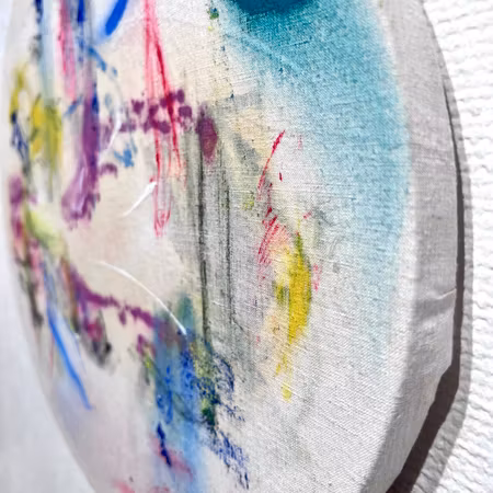 "Sud. de Hera" Olja på duk av Christóbal Ortega. 40x50 cm