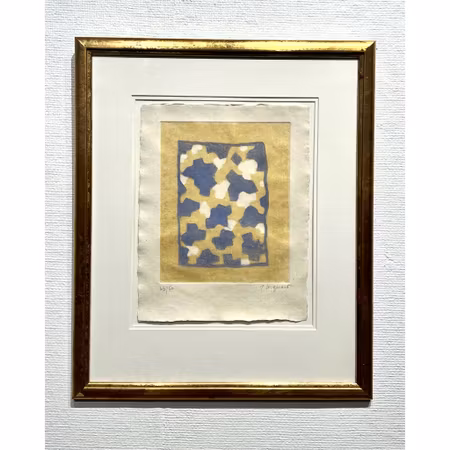 Etsning av James Coignard. Inramad, 45x55,5 cm. nr 43/50