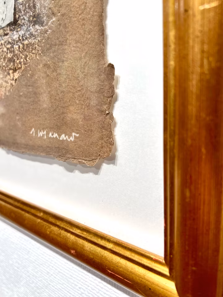 Karborundumetsning av James Coignard. Inramad, 74x62cm. nr 20/50