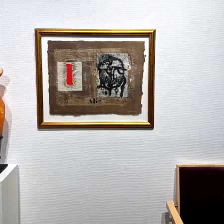 Karborundumetsning av James Coignard. Inramad, 74x62cm. nr 20/50