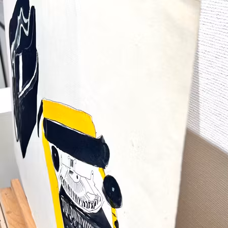 "Skrivmaskinen" Litografi av Anders Fogelin, 77x48,5 cm