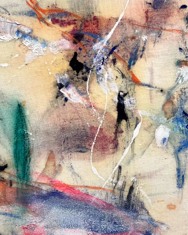 "Sud. de Arcadia" Olja på duk av Christóbal Ortega. 40x50 cm