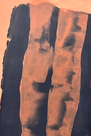 "Torso i rosa" Olja på duk av Jan Stenvinkel. 83x102 cm