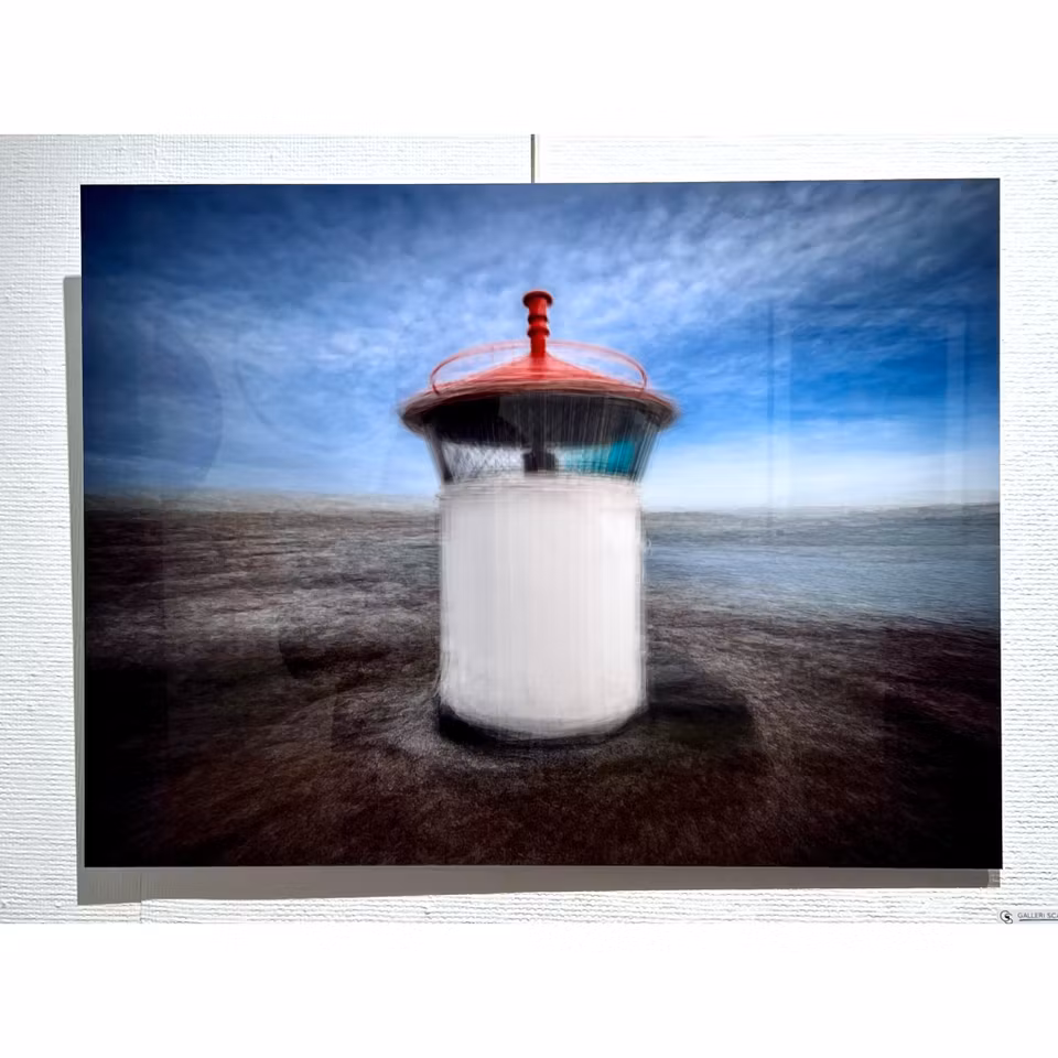 "Västkusten fyr" Fotografi av Shai Apeloig. Upplaga 15. 67x50 cm